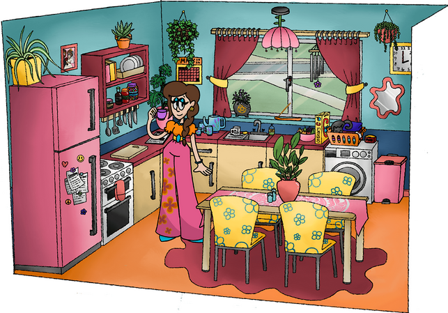 Astrolotea - Audrey’s Room Concept Art